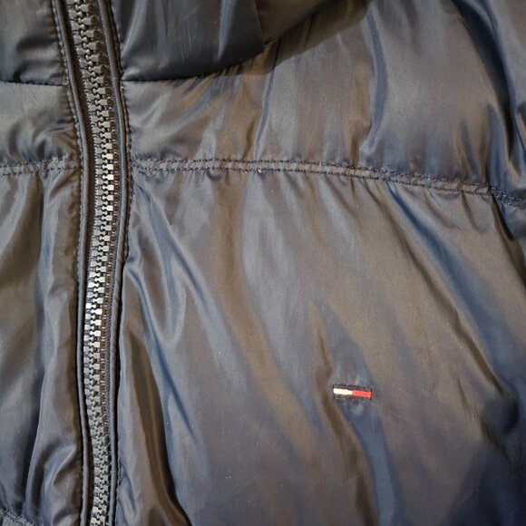 Tommy Hilfiger Men's Classic Hooded Puffer Jacket - Size L - Picture 2 of 10